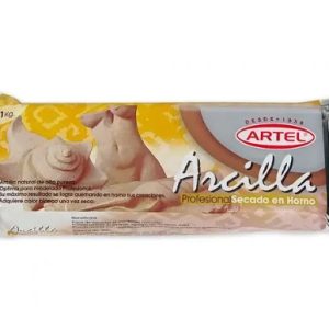 Arcilla Blanca 1 kilo Artel