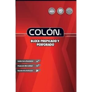 Block Prepicado Oficio 7mm Colon