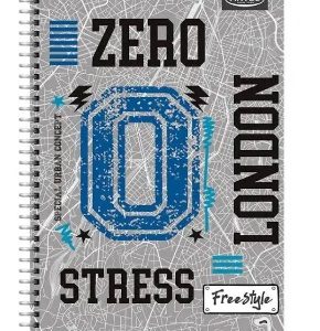 Cuaderno Especial Triple - Tres Materias T/Carta 150hjs Free Style Artel