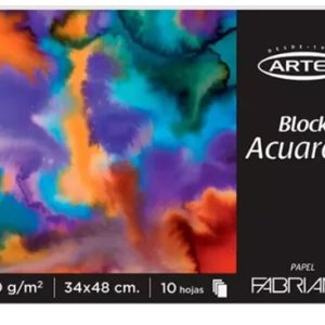 Block Acuarela Papel Fabriano 10hjs  200grs Artel