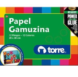 Estuche Papel Gamuzina Torre