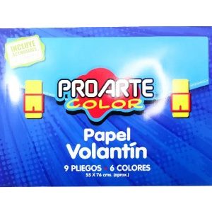 Estuche Papel Volantín Proarte