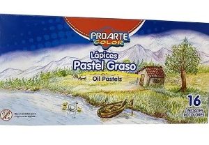 Pastel Graso 16 Colores Proarte