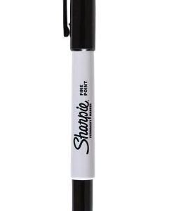 Marcador Permanente Negro Punta Fina Sharpie