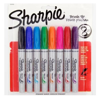 Marcador Brush Point Pincel 8un Sharpie
