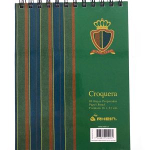 Croquera Super Class 80 hjs 16x21cms Rhein