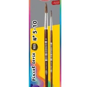 Set 2 Pinceles Grueso-Delgado 5-10 Serie 103 ARTEL