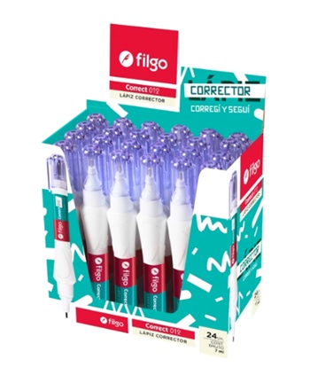 Corrector Lápiz 7ml Punta Metalica Filgo - Imagen 2